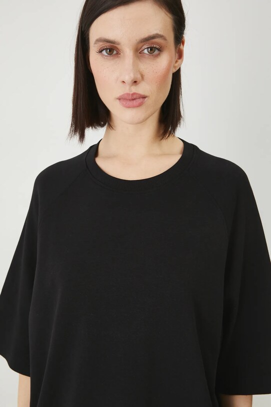 Medicine t-shirt in cotone nero RS25.TSD613
