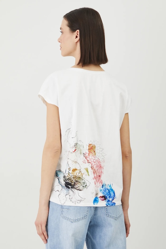 Medicine t-shirt bawełniany biały RS25.TSD651