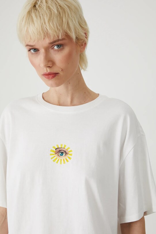 Medicine T-shirt in cotone RS25.TSD857 bianco