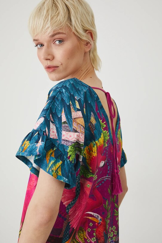 Medicine T-shirt in cotone RS25.TSD858 rosa