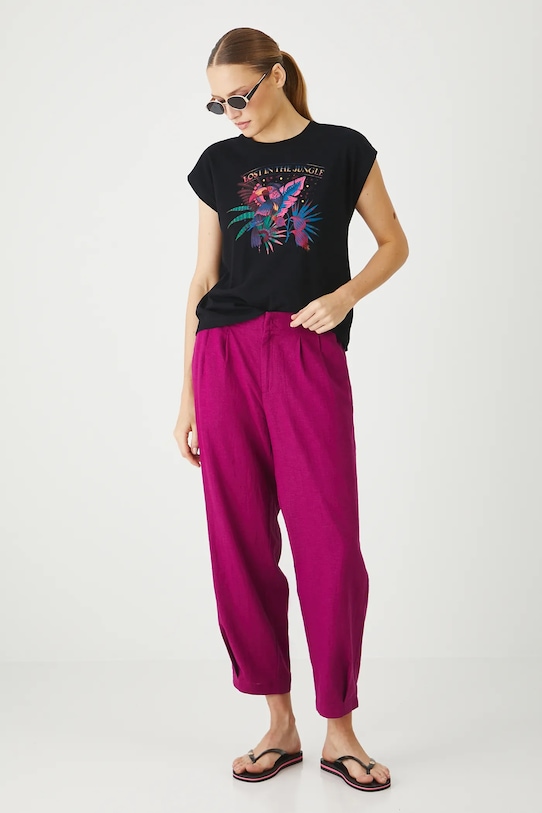 Medicine tricou din bumbac RS25.TSDA01 negru RS25