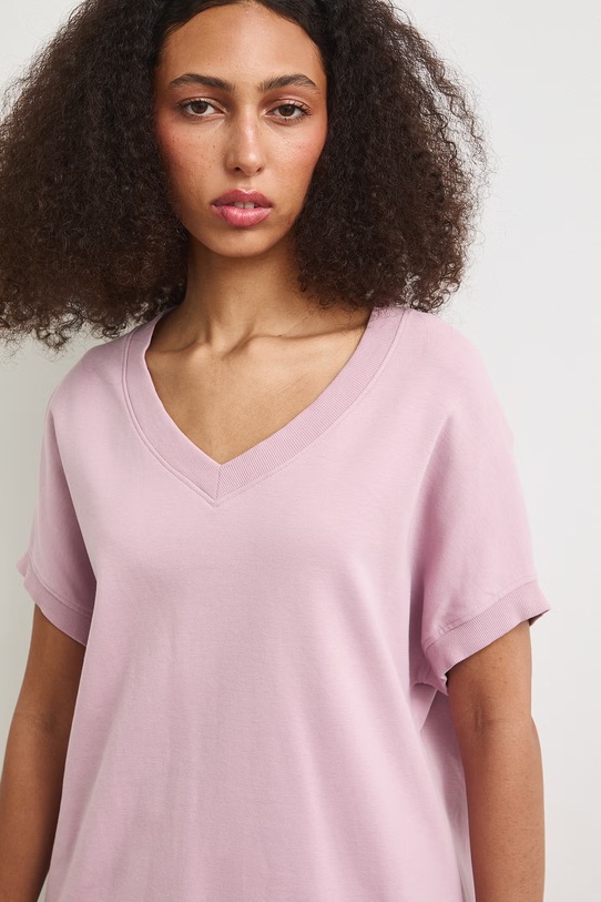 Хлопковая футболка Medicine RS25-TSDA06 розовый