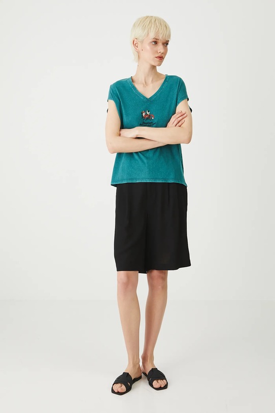 Medicine t-shirt in cotone RS25.TSDA10 turchese RS25