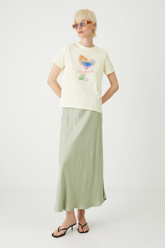 Medicine tricou din bumbac RS25.TSDB03 galben RS25