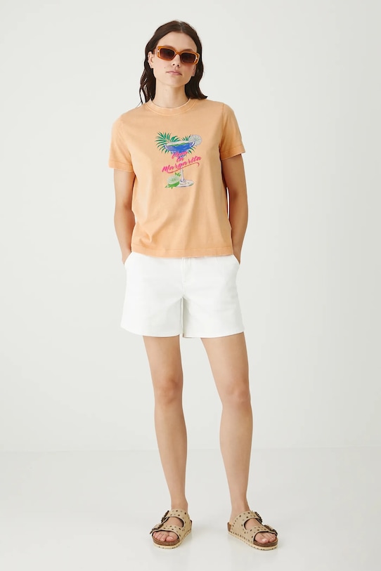 Medicine tricou din bumbac RS25.TSDB03 portocaliu RS25