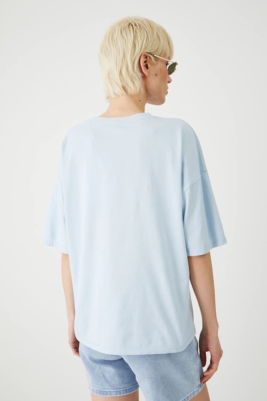 Îmbrăcăminte Medicine tricou din bumbac RS25.TSDB04 albastru