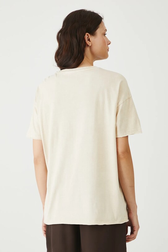 Odzież Medicine t-shirt bawełniany RS25.TSDB10 beżowy