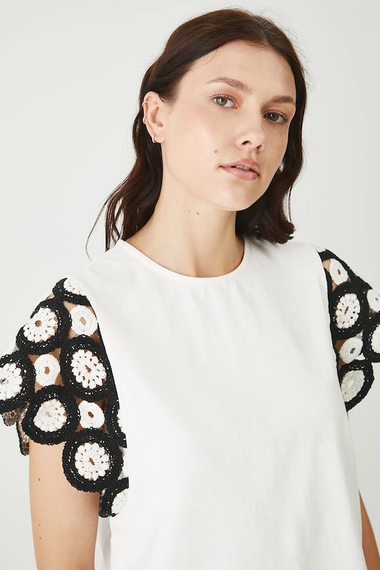 Medicine t-shirt applique beige RS25.TSDB15