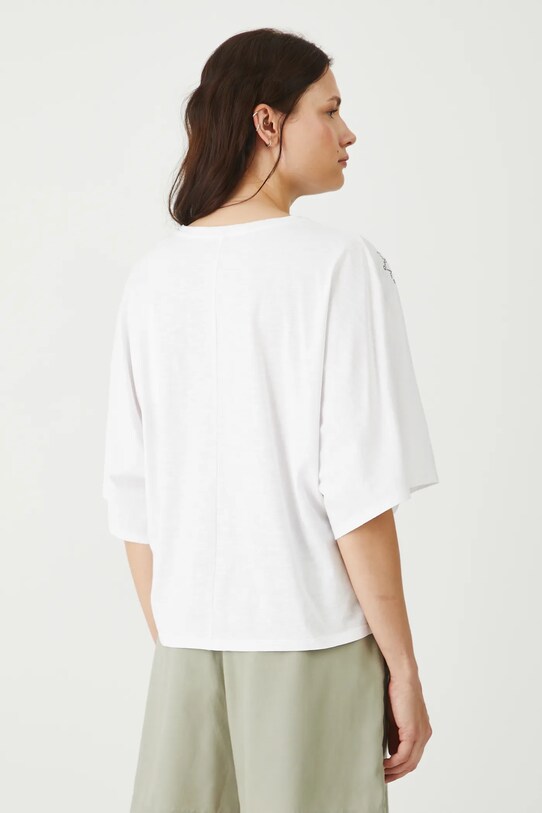 Odzież Medicine t-shirt bawełniany RS25.TSDB18 biały