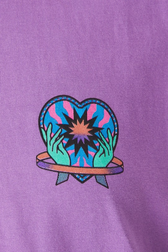 Medicine tricou din bumbac RS25.TSDC00 violet