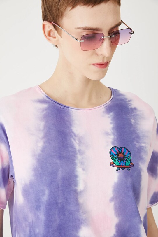 Medicine t-shirt bawełniany multicolor RS25.TSDC00