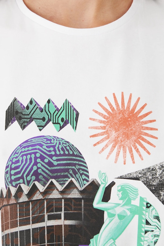 Μπλουζάκι Medicine RS25.TSDC06 λευκό