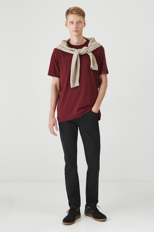 Medicine tricou RS25.TSM022 burgundia RS25