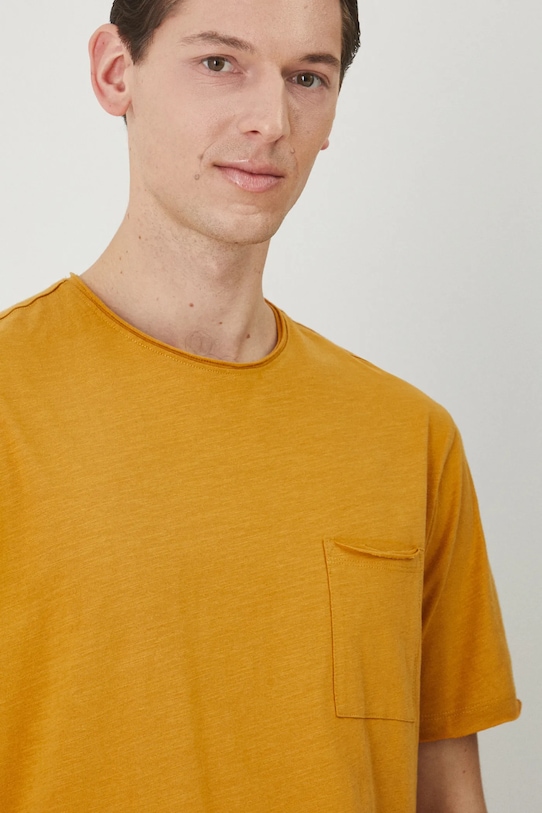 Medicine tricou din bumbac maro RS25.TSM060