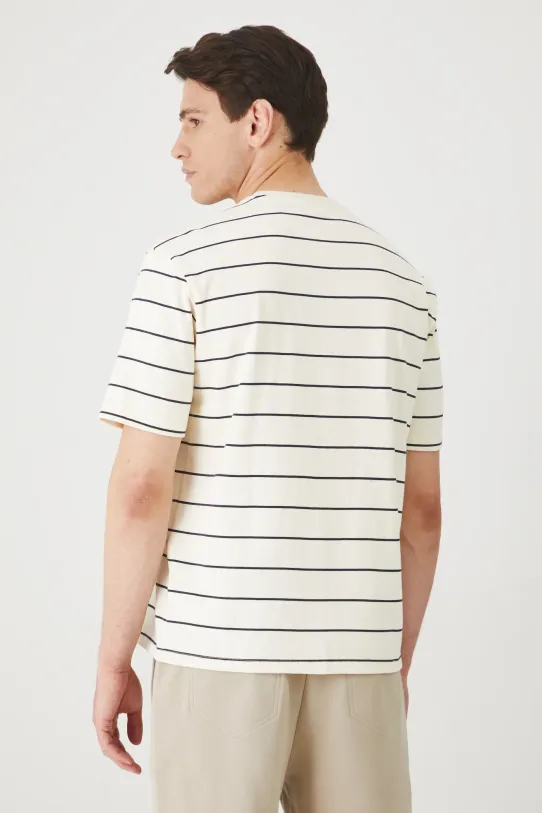 Odzież Medicine t-shirt bawełniany RS25.TSM072 beżowy