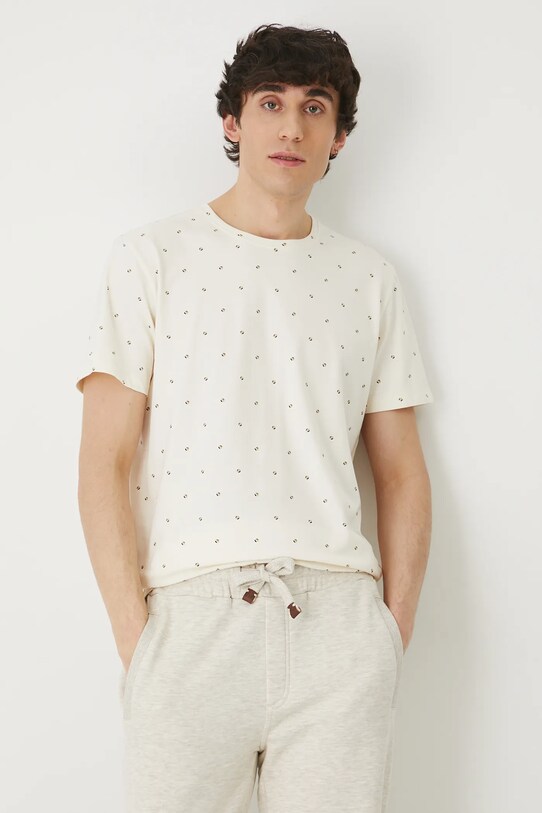 Medicine tricou model fin bej RS25.TSM082