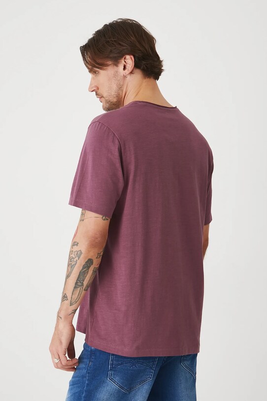 Odzież Medicine t-shirt bawełniany RS25.TSM091 fioletowy