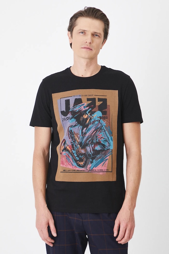 Îmbrăcăminte Medicine tricou din bumbac RS25.TSM102 negru