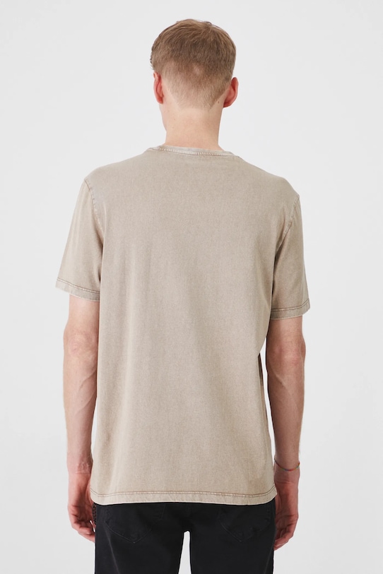 Medicine t-shirt bawełniany beżowy RS25.TSM258