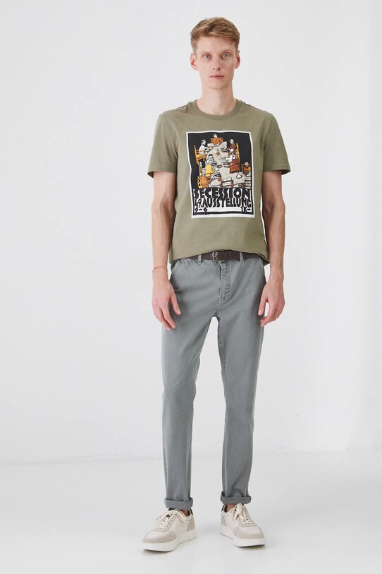 Îmbrăcăminte Medicine tricou din bumbac RS25.TSM260 verde