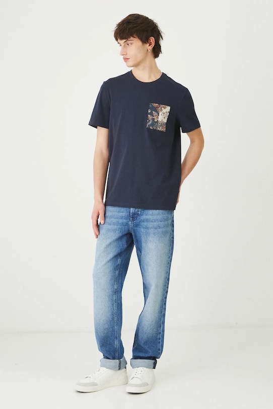 Medicine tricou RS25.TSM300 bleumarin RS25