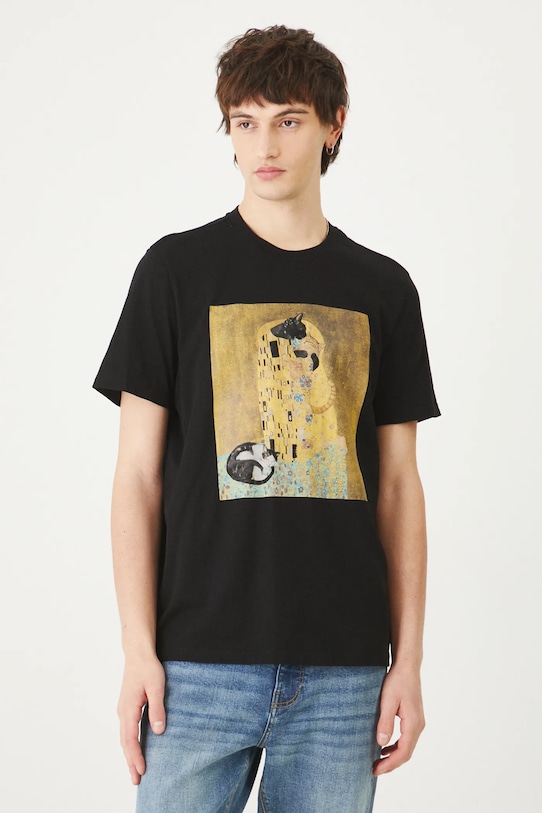 Medicine pamut póló RS25.TSM352 fekete RS25