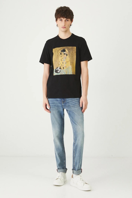 Ruházat Medicine pamut póló RS25.TSM352 fekete