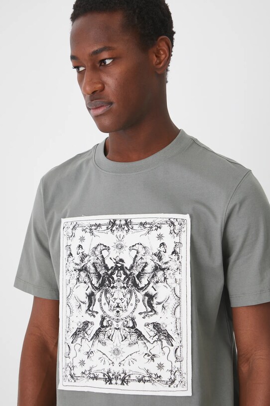 Medicine tricou din bumbac verde RS25.TSM404