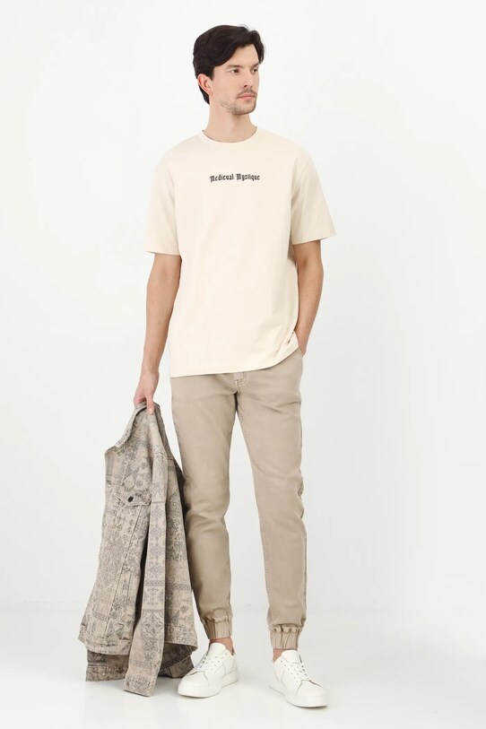 Medicine tricou din bumbac RS25.TSM408 bej RS25