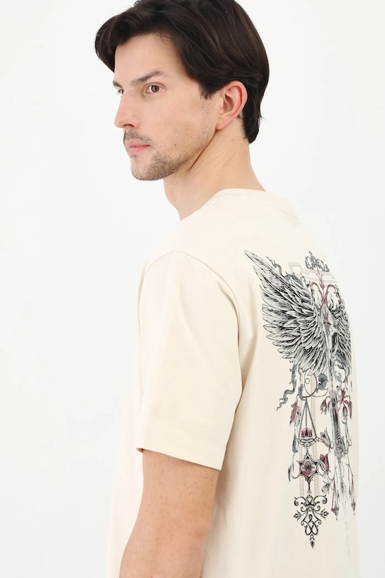 Medicine t-shirt bawełniany beżowy RS25.TSM408