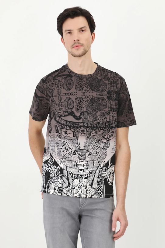 Хлопковая футболка Medicine RS25.TSM463 серый RS25