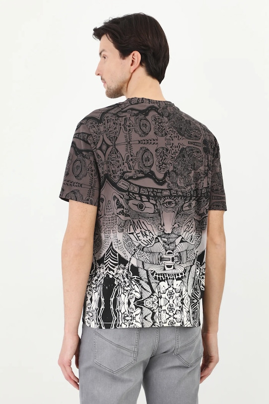 Хлопковая футболка Medicine серый RS25.TSM463