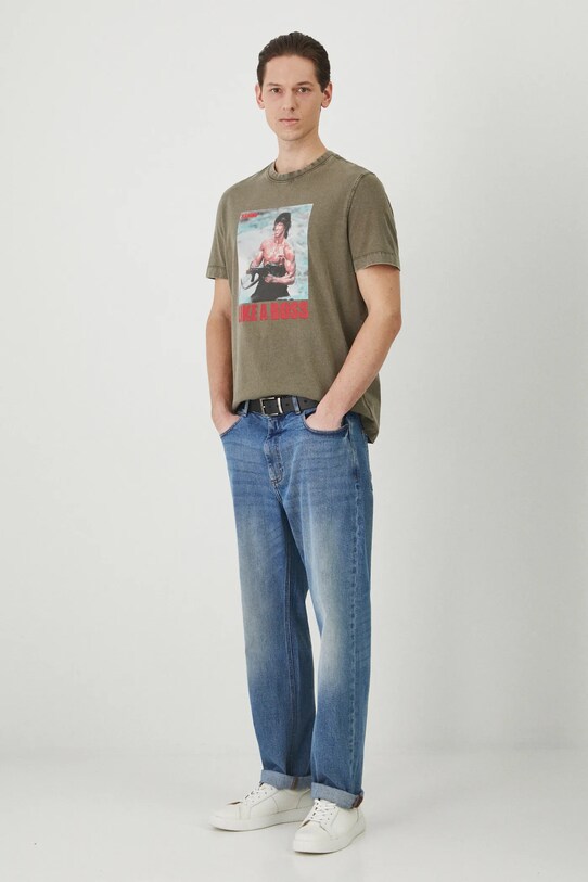 Medicine t-shirt in cotone RS25.TSM677 verde RS25