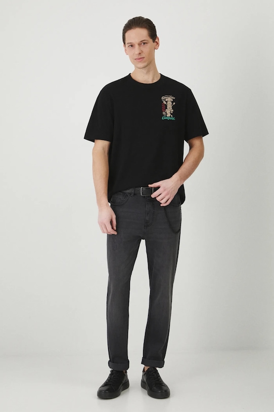 Medicine tricou din bumbac RS25.TSM680 negru RS25