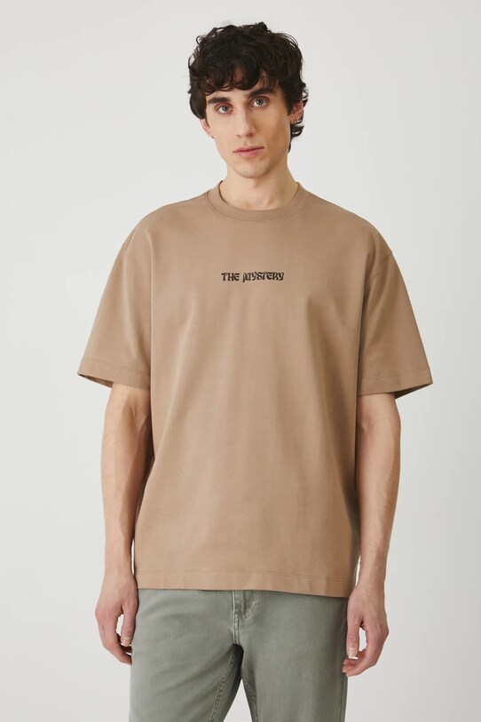Îmbrăcăminte Medicine tricou din bumbac RS25.TSM800 bej
