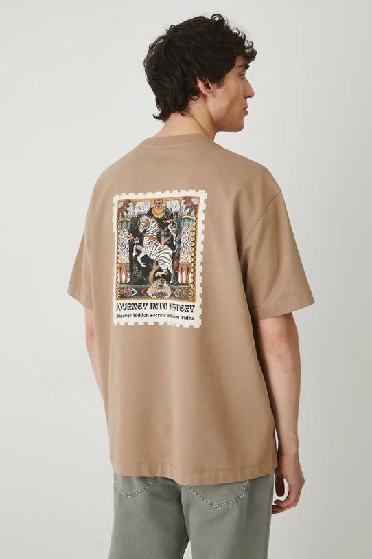 Medicine tricou din bumbac bej RS25.TSM800