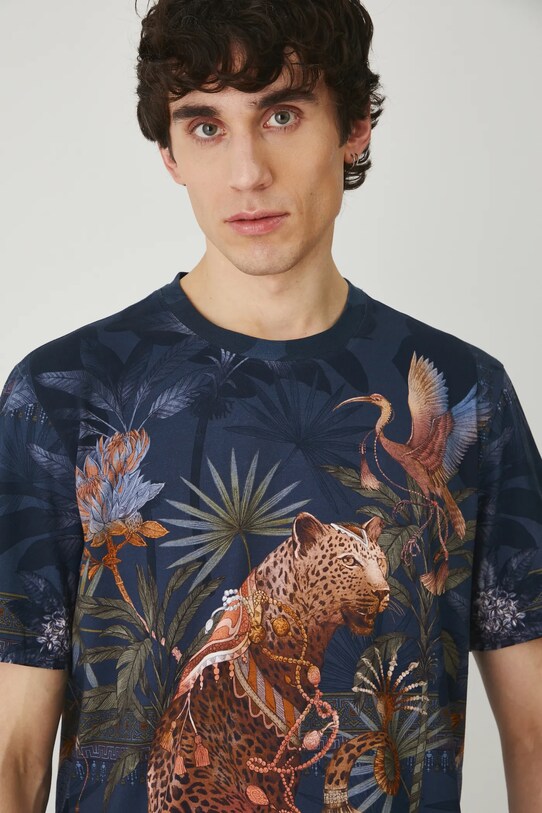 Medicine t-shirt granatowy RS25.TSM813
