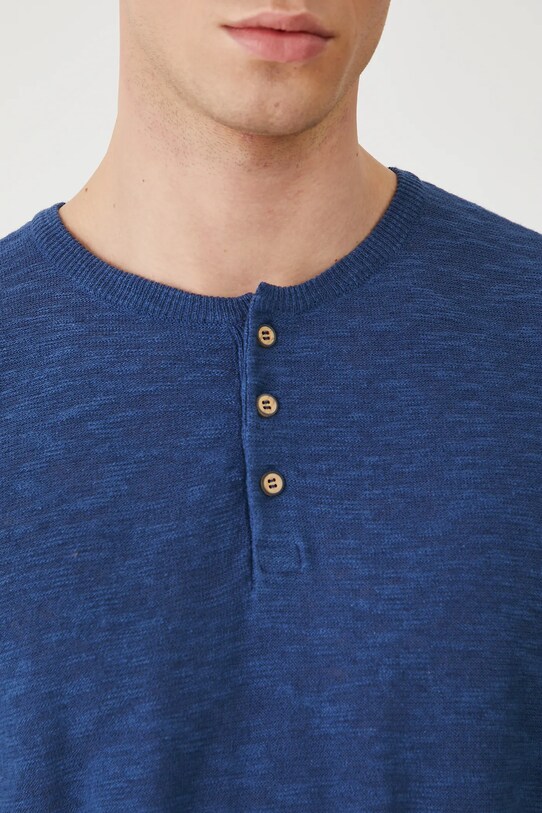 Medicine tricou din amestec de in RS25.TSM930 albastru