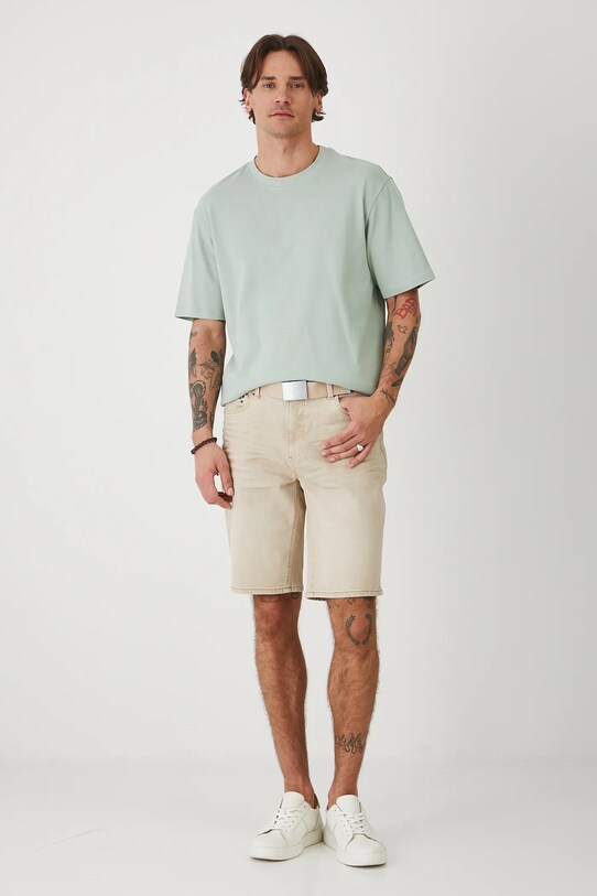 Medicine pamut póló RS25.TSMA01 türkiz RS25