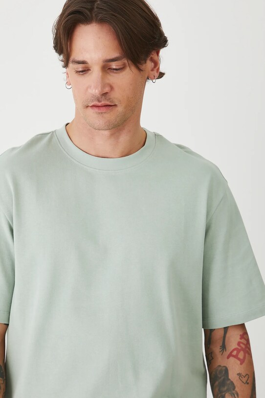 Medicine t-shirt bawełniany turkusowy RS25.TSMA01