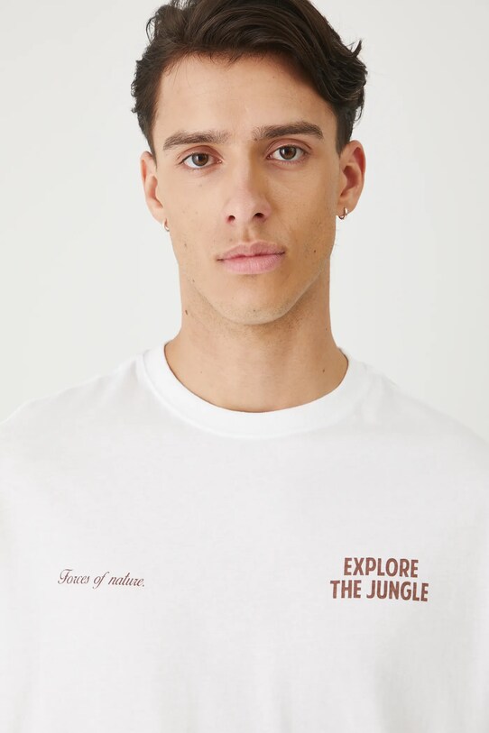 Medicine Tricou din bumbac alb RS25.TSMA10