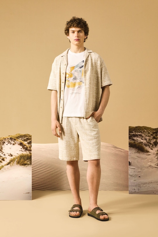 Medicine t-shirt bawełniany nadruk biały RS25.TSMA50