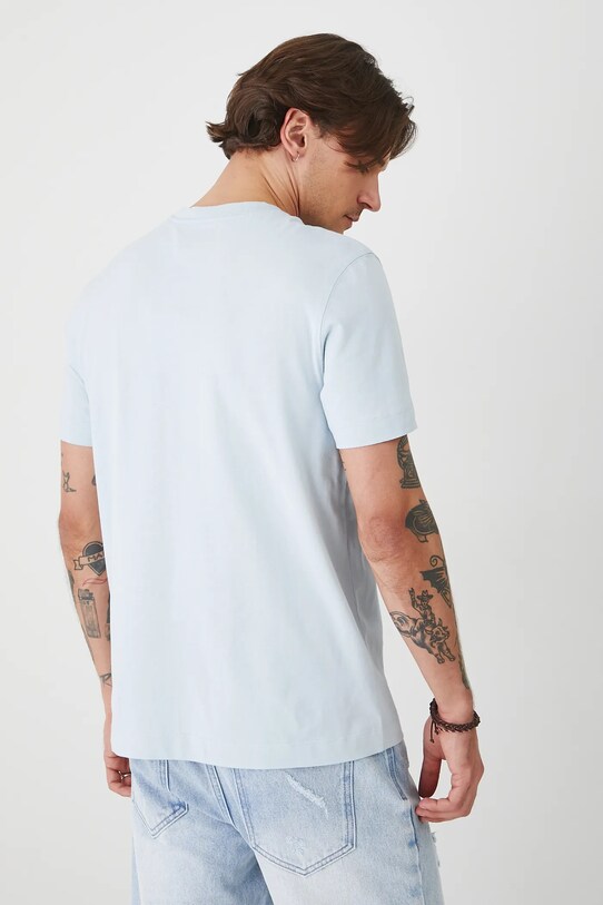 Medicine t-shirt bawełniany niebieski RS25.TSMA50