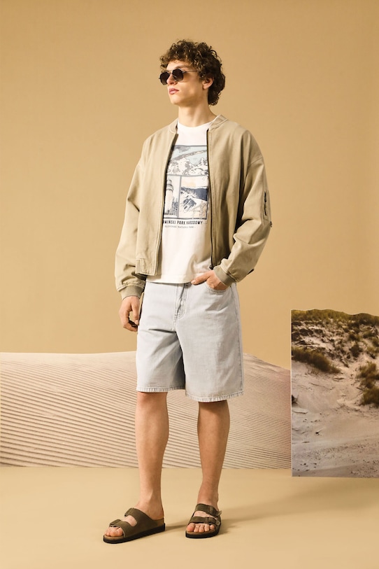 Medicine t-shirt bawełniany nadruk biały RS25.TSMA51