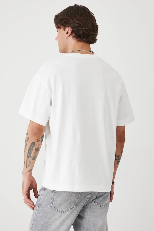 Odjeća Pamučna majica Medicine RS25.TSMA84 bijela
