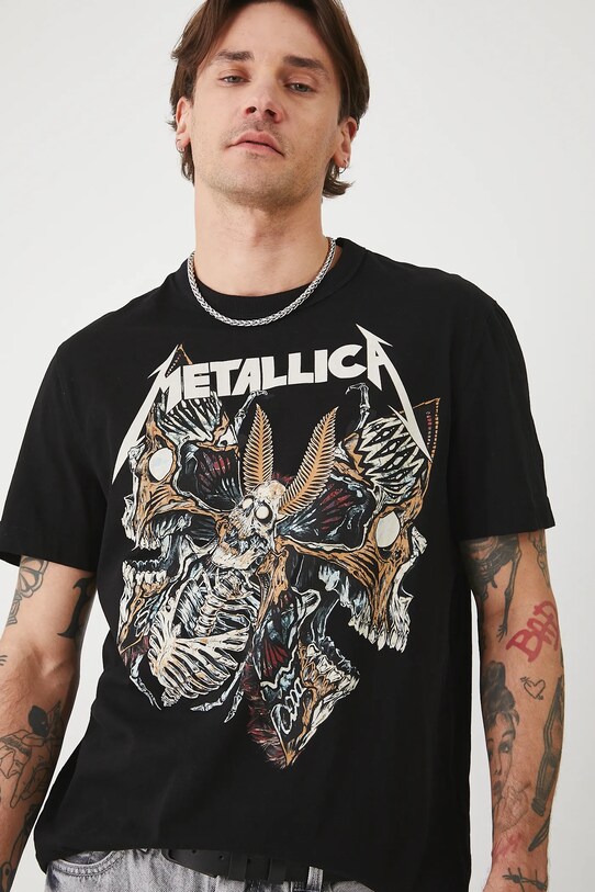 Medicine t-shirt bawełniany czarny RS25.TSMA85