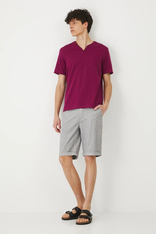 Medicine tricou din bumbac RS25.TSMB03 violet RS25