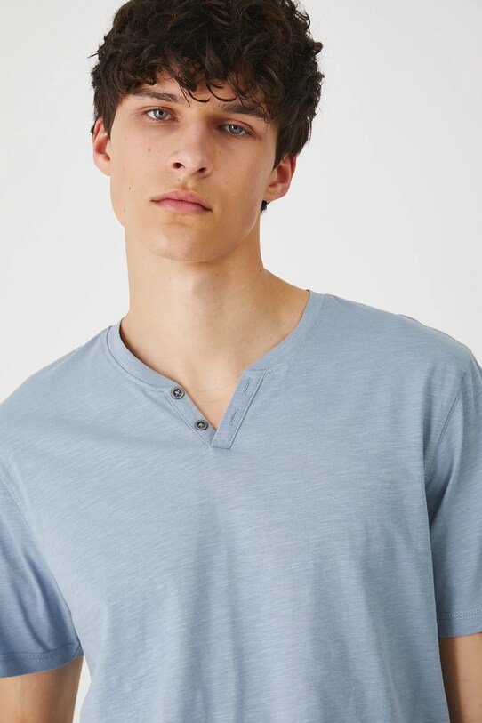 Medicine tricou din bumbac albastru RS25.TSMB03