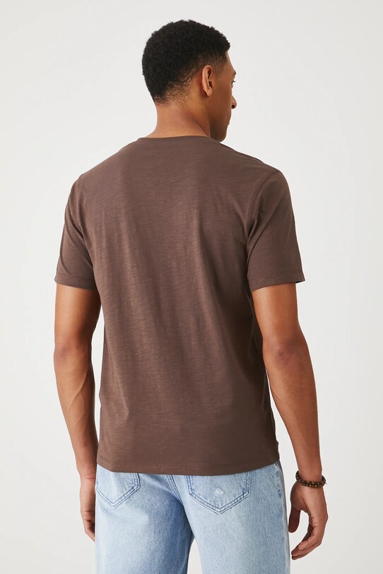 Odzież Medicine t-shirt bawełniany RS25.TSMB03 brązowy