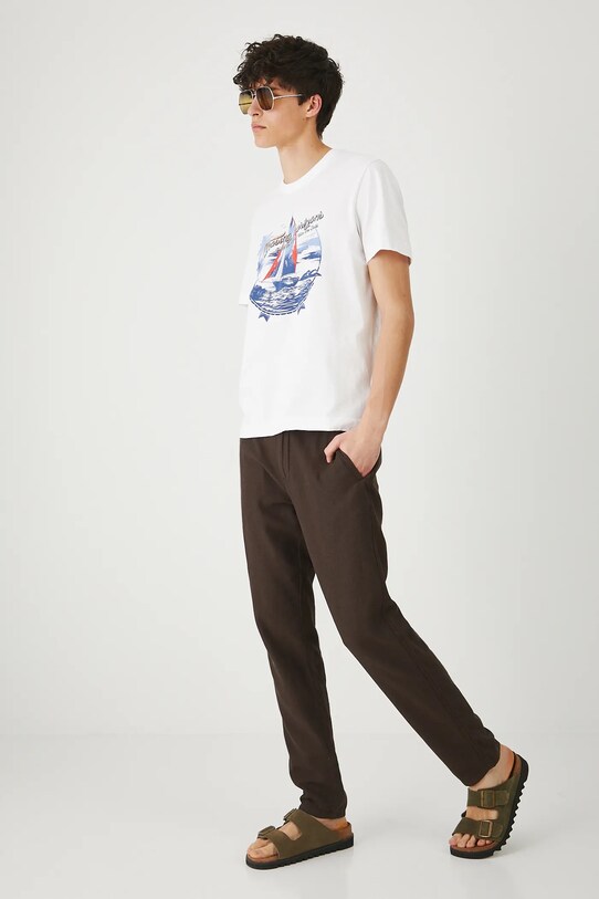 Medicine t-shirt bawełniany nadruk biały RS25.TSMB21
